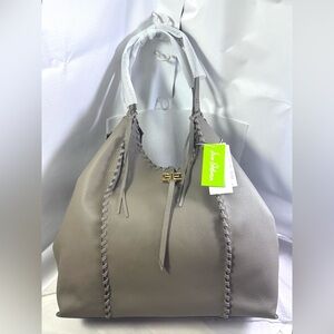 Sam Edelman Sylvia LG Tobo Bag.Color: Taupe/Gold.
